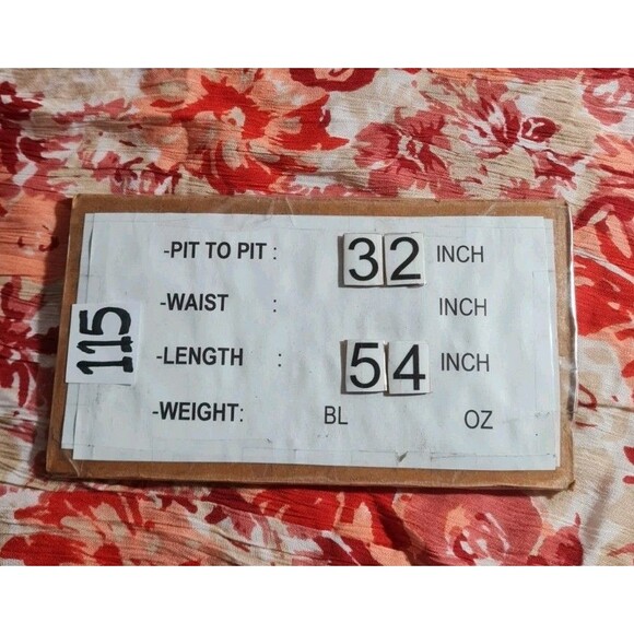 WOMAN WITHIN Women Plus Size 6X Floral Maxi Dress Crew Neck Sleeveless 115A - Picture 5 of 5